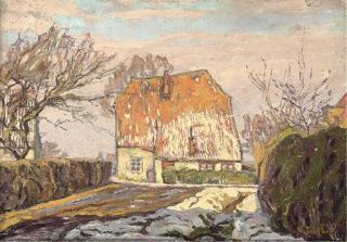 Nikolai Aleksandrovich Tarkhov - The yellow house