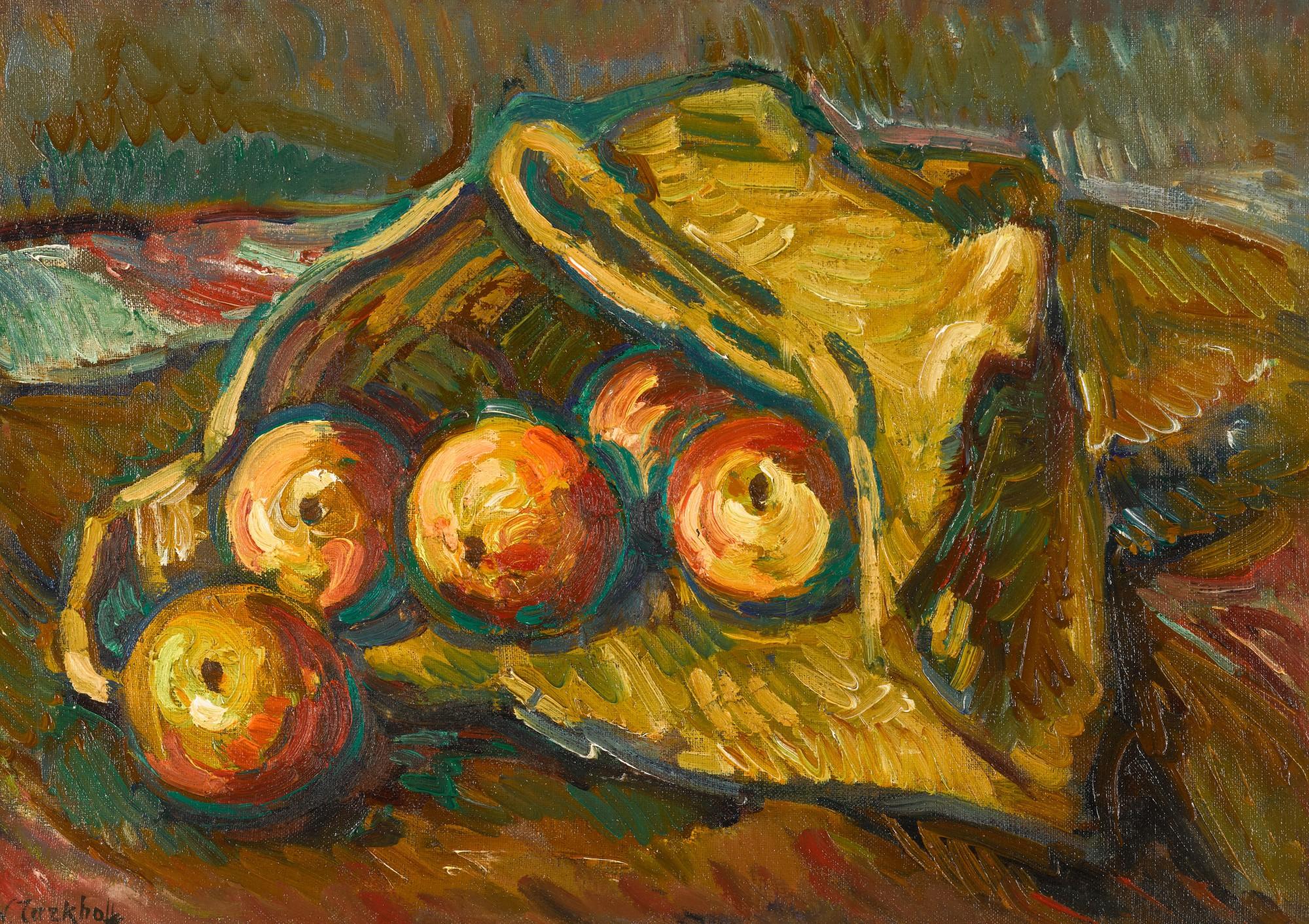Nikolai Alexandrovich Tarkhov - Still Life with Apples