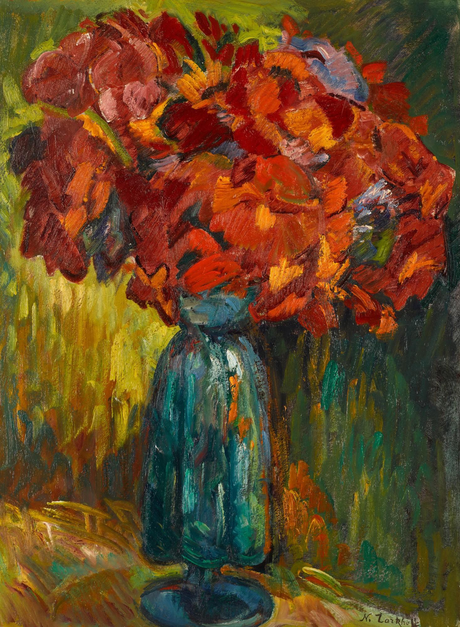 Nikolai Alexandrovich Tarkhov - Still Life with Flowers