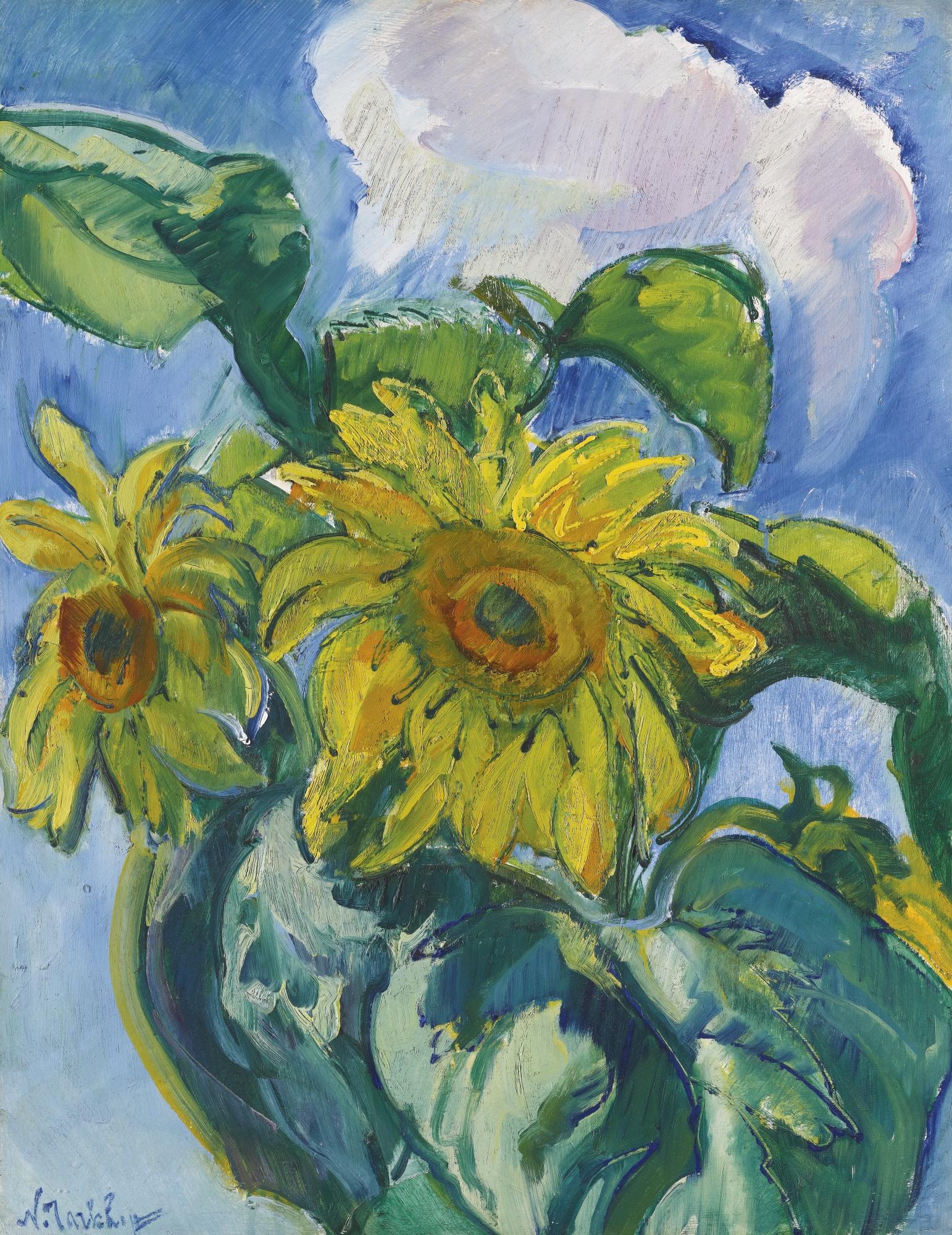 Nikolai Alexandrovich Tarkhov - Sunflowers