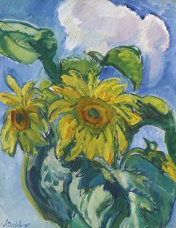 Nikolai Alexandrovich Tarkhov - Sunflowers