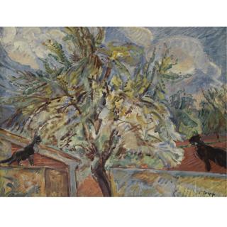 Nikolai Alexandrovich Tarkhov - Two Cats