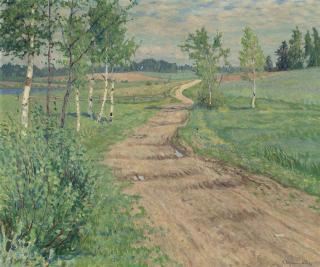 Nikolai Bogdanov-Belsky - A Country Path