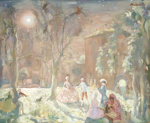 Nikolai Dmitrievich Miliotti - Nocturnal fancy-dress party