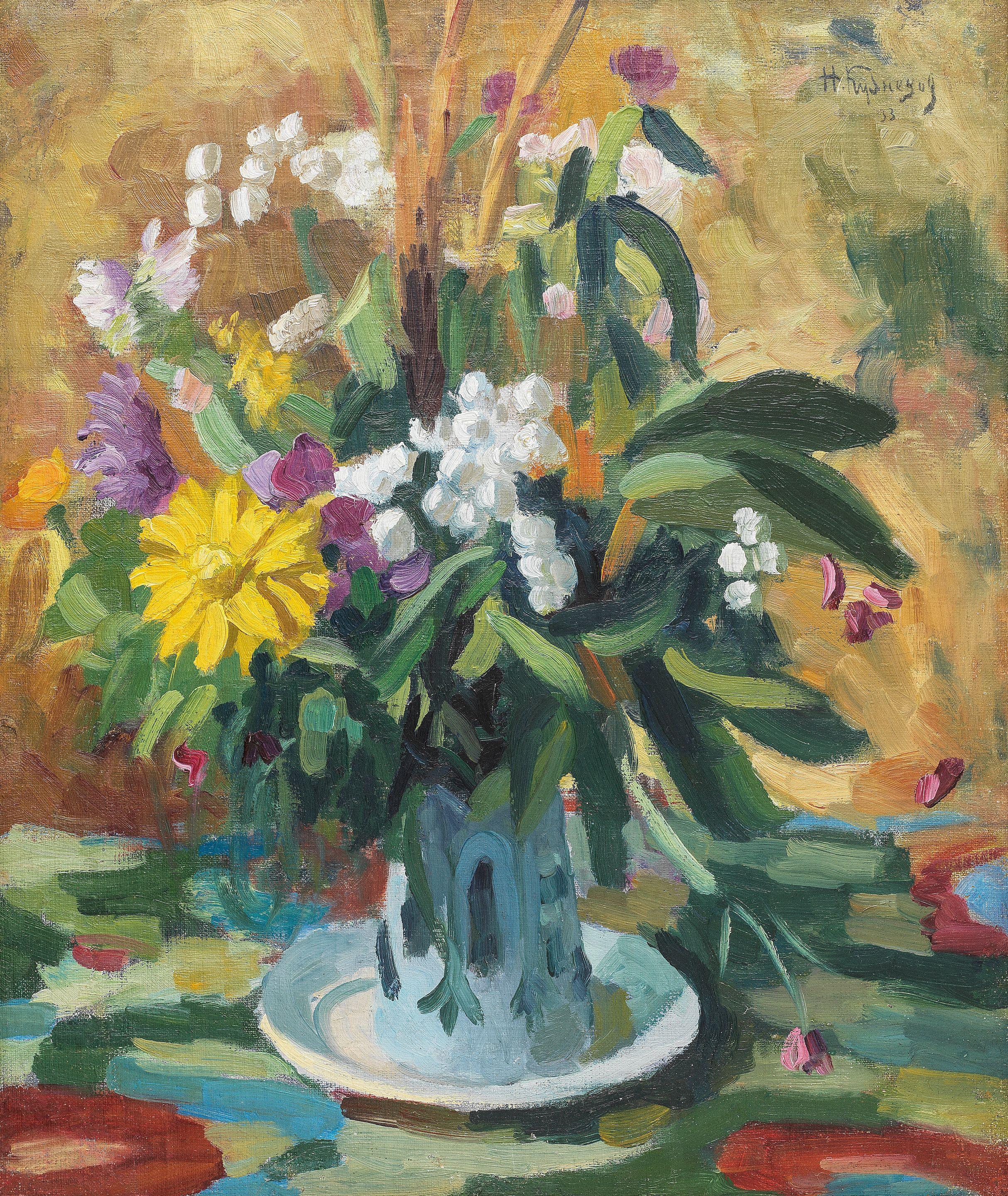 Nikolai Efimovich Kuznetsov - Dahlias