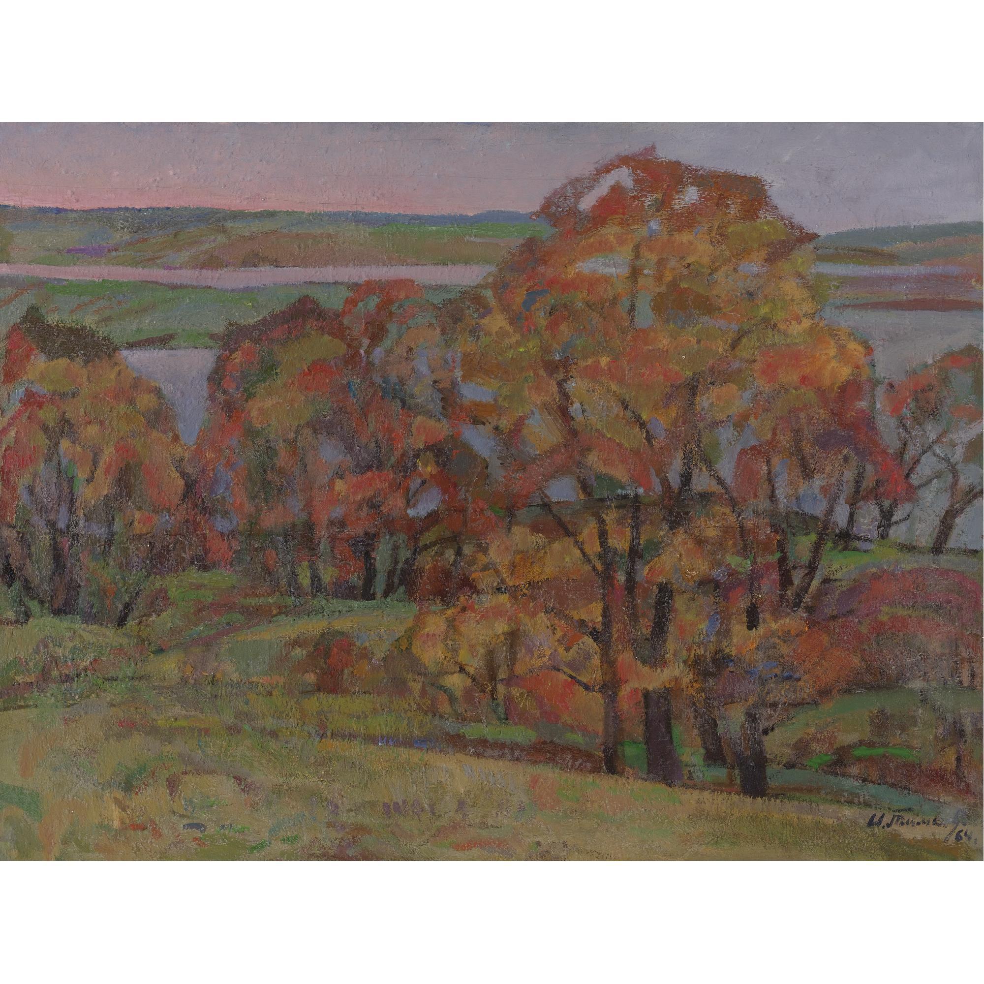 Nikolai Efimovich Timkov - Russian Fall, 1964