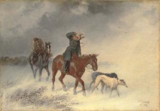 Nikolai Egorovich Sverchkov - After the hunt