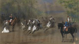 Nikolai Egorovich Sverchkov - Parade