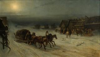 Nikolai Egorovich Sverchkov - Winter Troika.