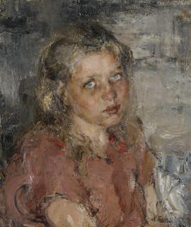 Nikolai Fechin - Portrait Of A Young Girl