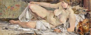 Nikolai Fechin - Reclining Nude