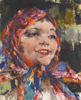 Nikolai Fechin - Russian Girl