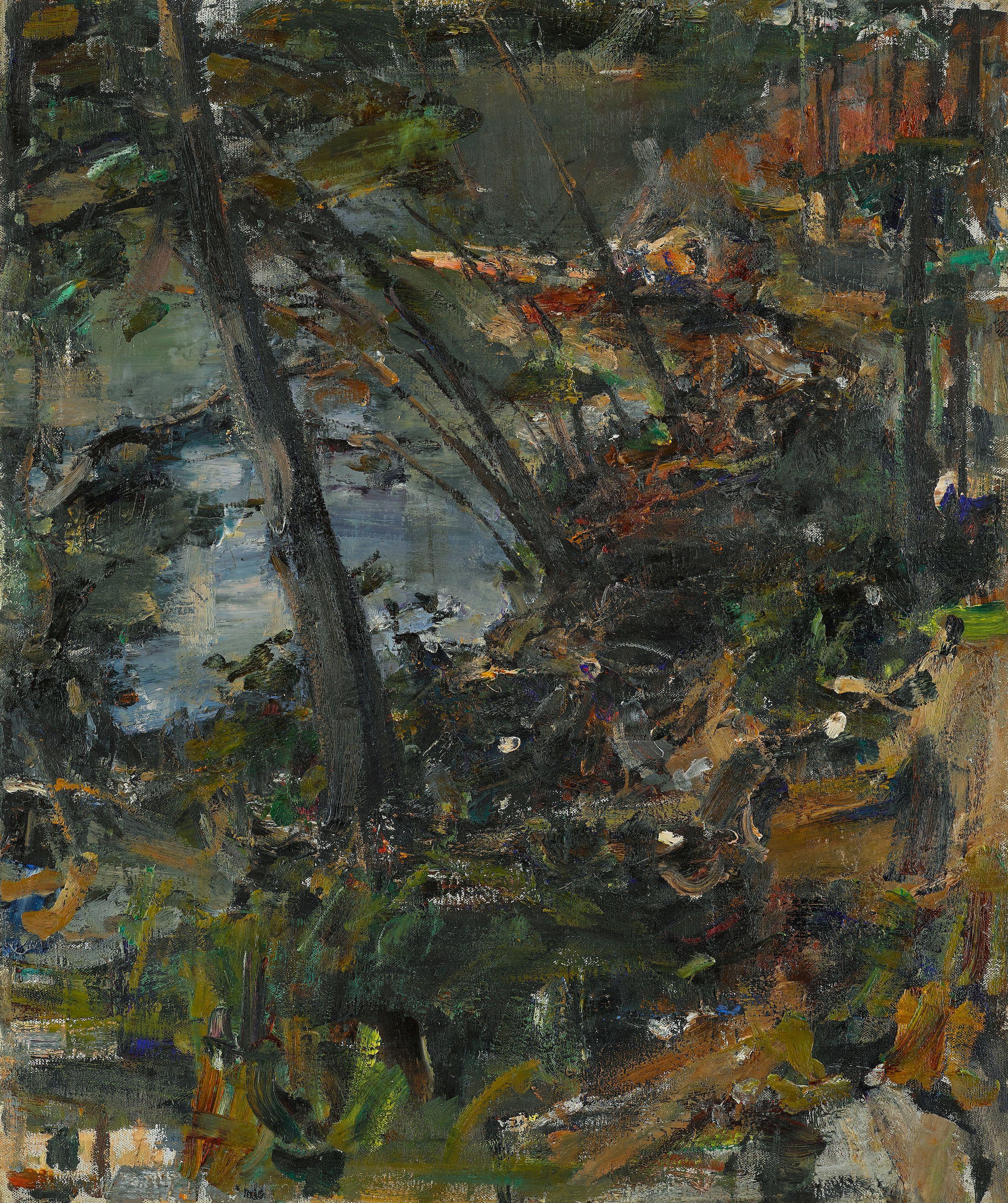Nikolai Fechin - \'Trees by water\'