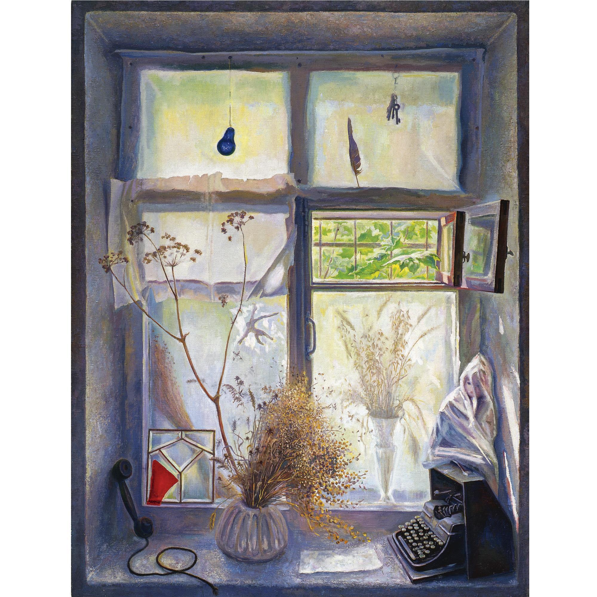 Nikolai Ivanovich Kasatkin - Summer, Studio Window