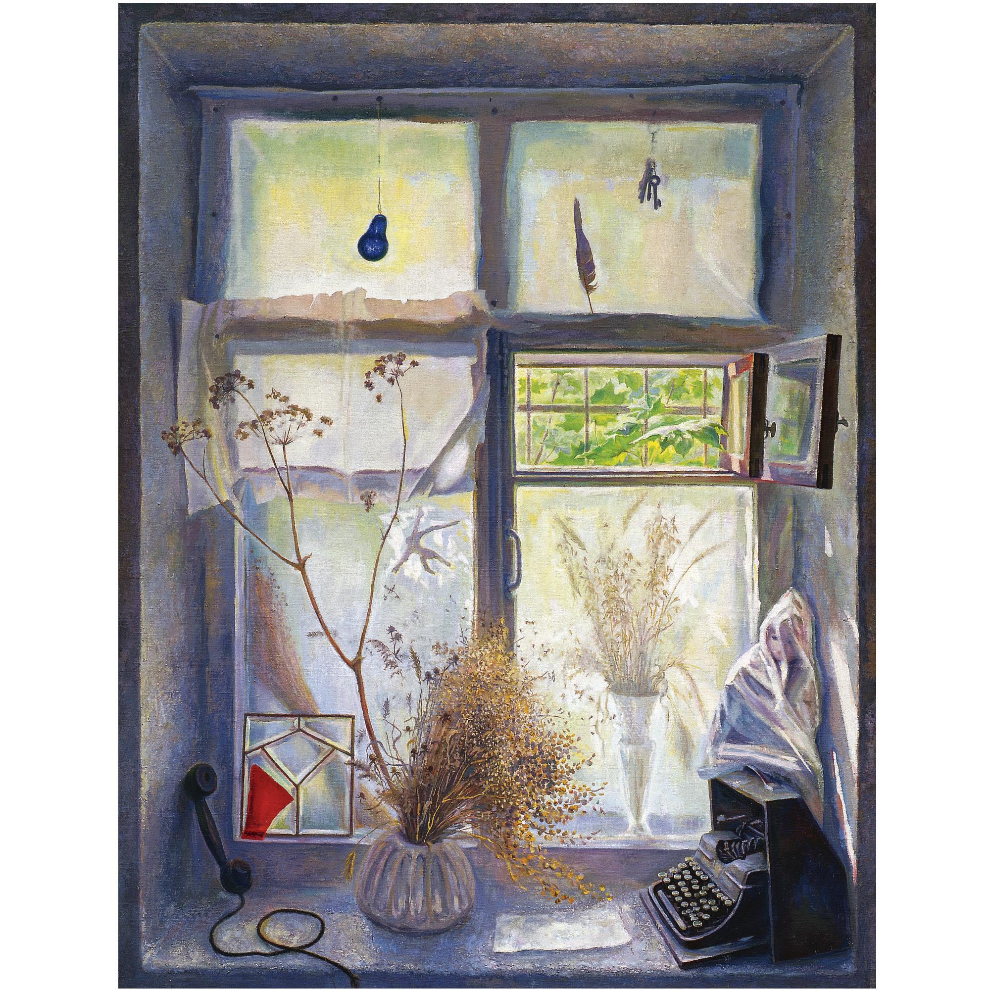 Nikolai Ivanovich Kasatkin - Summer, Studio Window