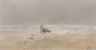 Nikolai Karazin - The horse