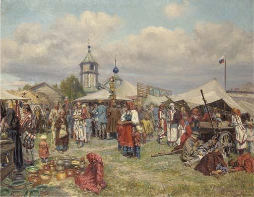 Nikolai Karlovich Grandkovskii - Russian Fair