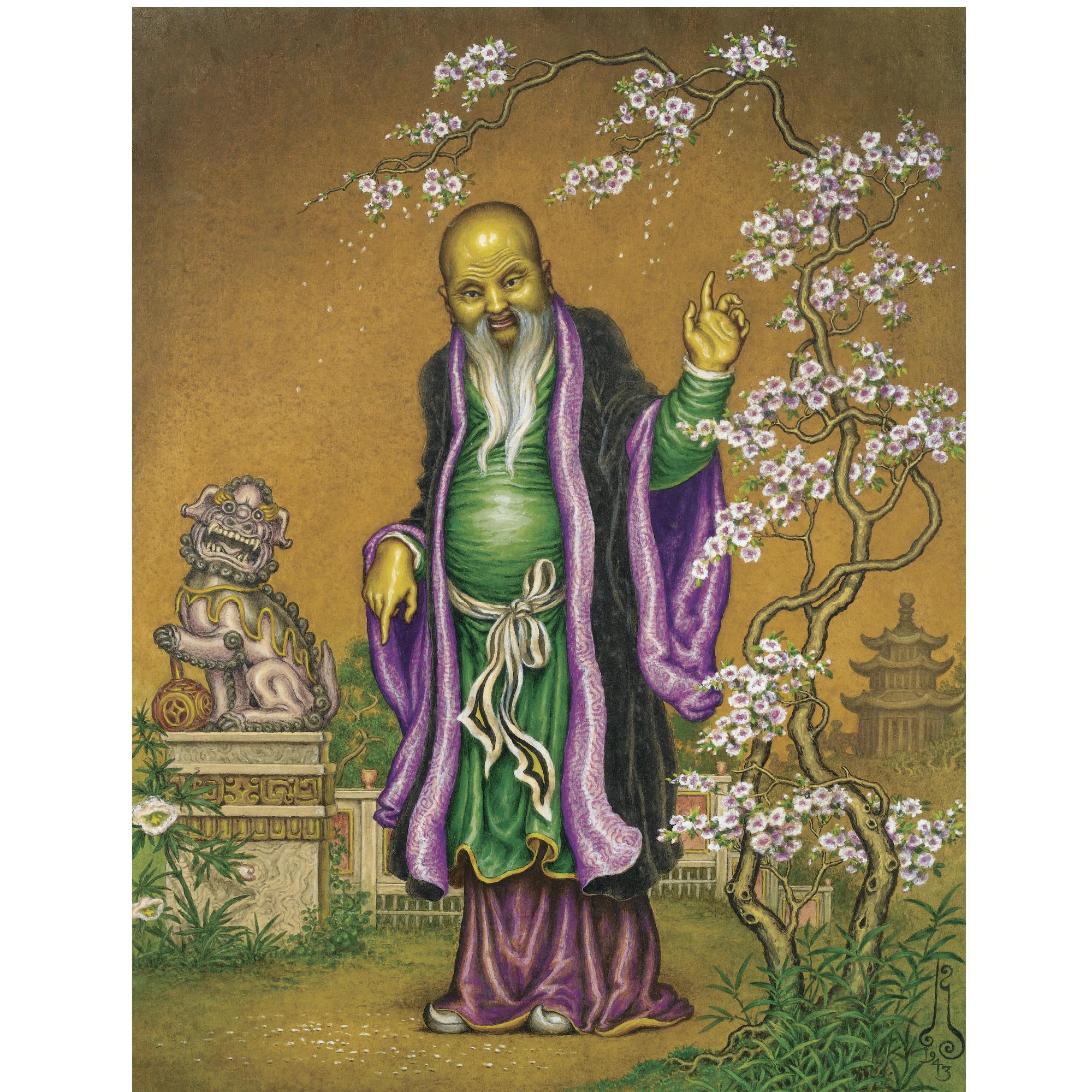 Nikolai Konstantinovich Kalmakov - A Japanese Monk