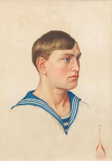 Nikolai Konstantinovich Kalmakov - Portrait Of A Sailor