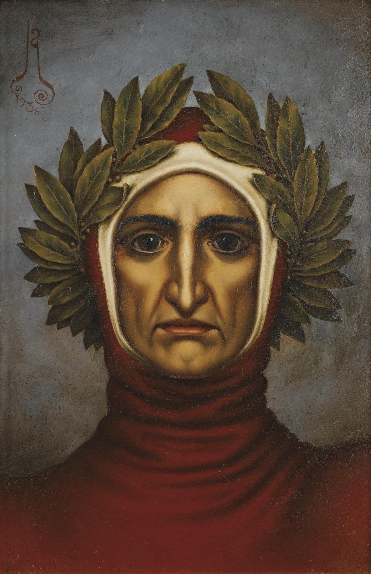 Nikolai Konstantinovich Kalmakov - Portrait Of Dante Alighieri