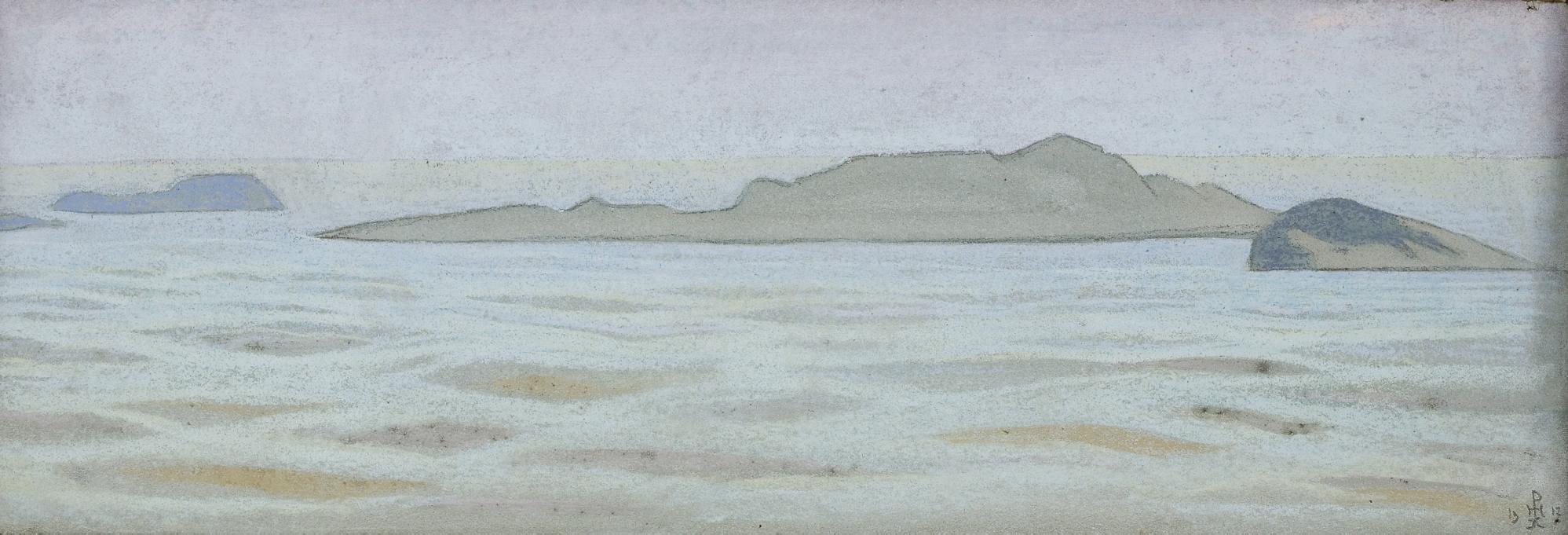 Nikolai Konstantinovich Rerikh - Sketch For Ladoga Series