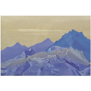 Nikolai Konstantinovich Roerich - Blue Landscape