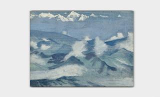 Nikolai Konstantinovich Roerich - \'Kanchenjunga\', from the Himalayan series, 1924