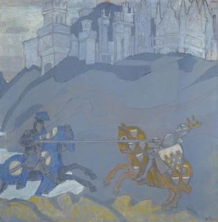 Nikolai Konstantinovich Roerich - The Duel