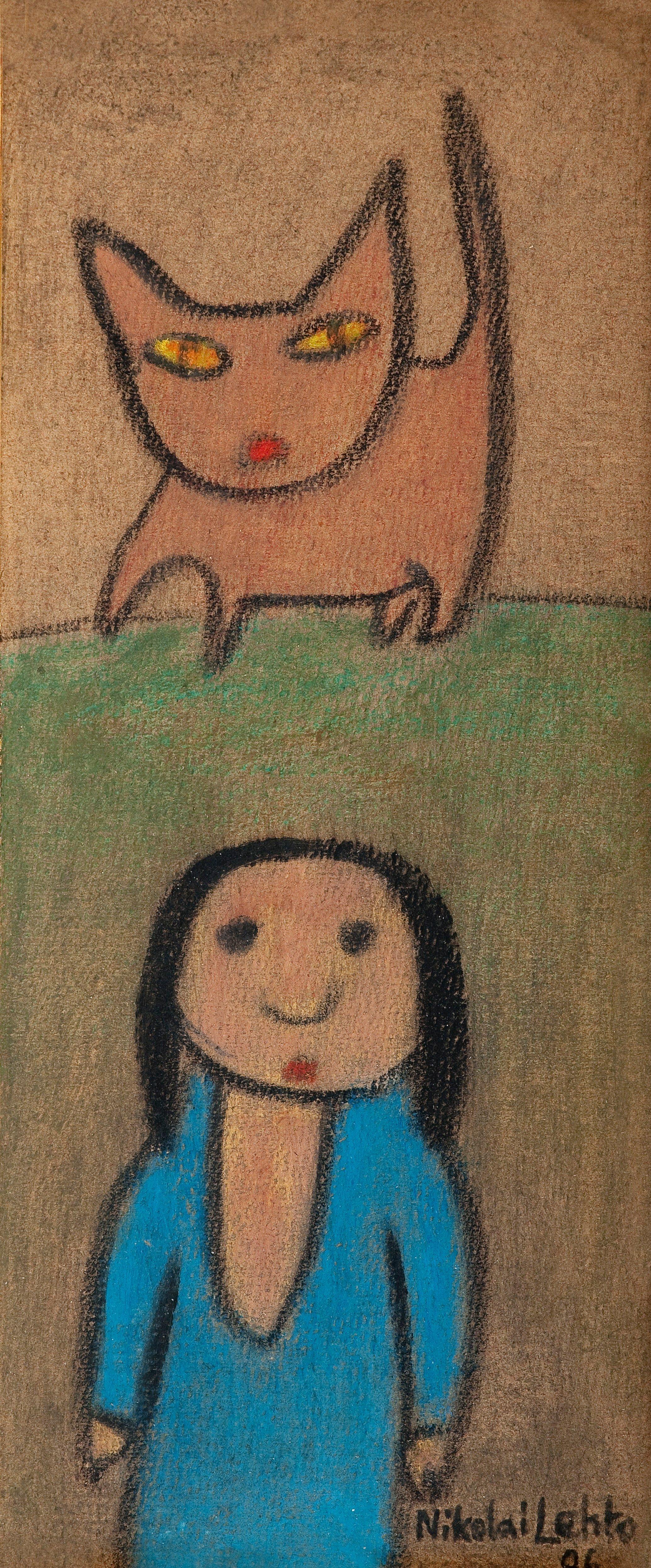 Nikolai Lehto - A Cat And A Girl.