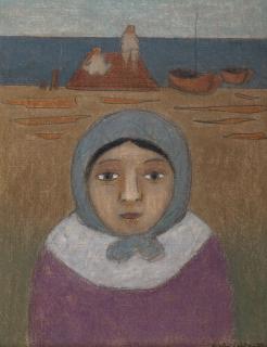 Nikolai Lehto - Kvinna På Stranden