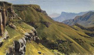 Nikolai Nikanorovich Dubovskoi - Mountainous Terrain, Kislovodsk