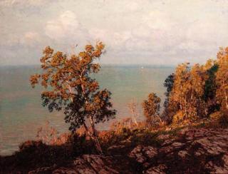 Nikolai Nikanorovich Dubovskoi - Summer - View over the Gulf of Finland