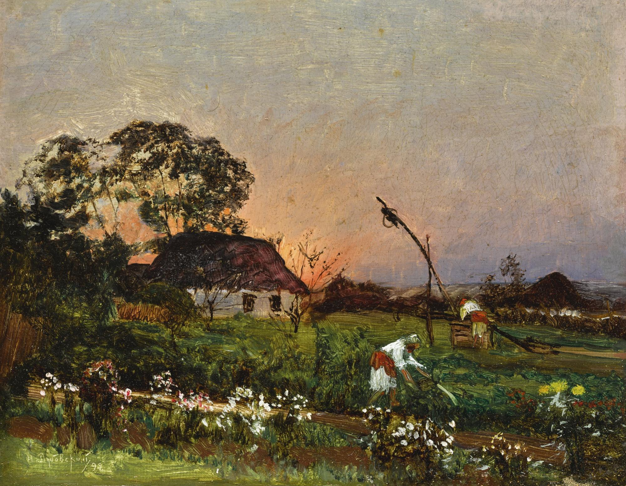 Nikolai Nikanorovich Dubovskoy - On The Farm