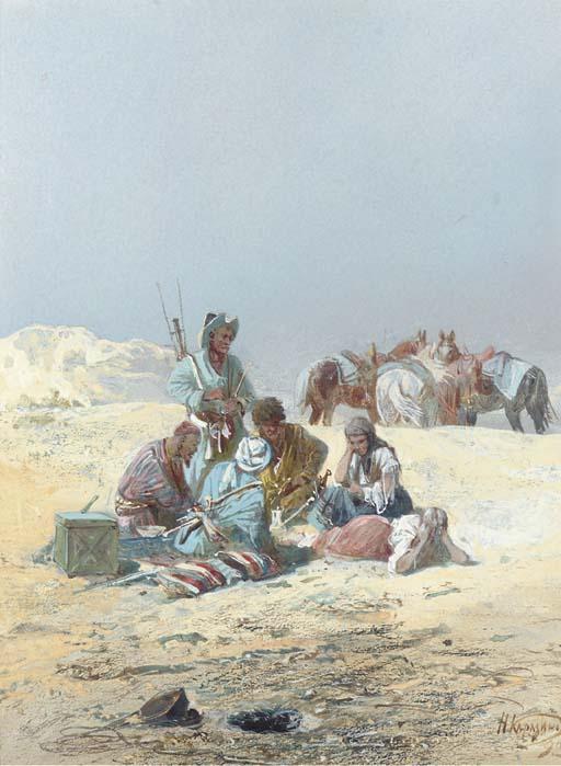 Nikolai Nikolaevich Karazin - A Kirghiz Gathering