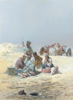 Nikolai Nikolaevich Karazin - A Kirghiz Gathering