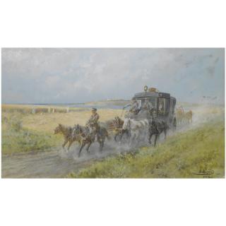 Nikolai Nikolaevich Karazin - The Coach