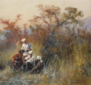 Nikolai Nikolaevich Karazin - The wounded Soldier