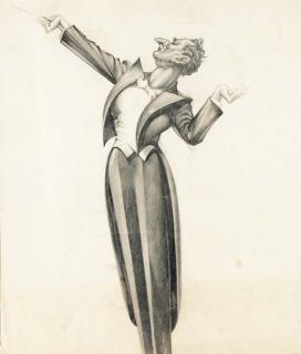 Nikolai Pavlovich Akimov - Portrait of a Conductor