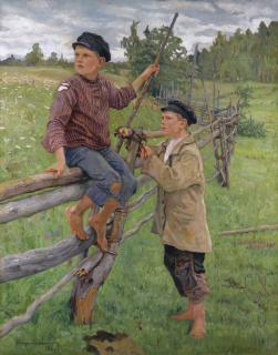 Nikolai Petrovich Bogdanov-Belsky - Country Boys