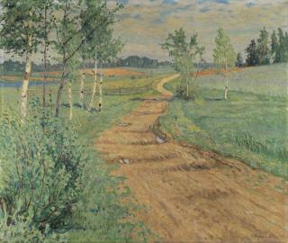 Nikolai Petrovich Bogdanov-Belsky - Country Path
