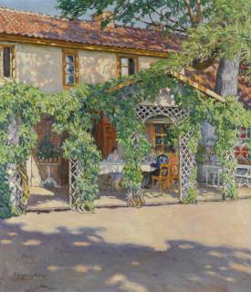 Nikolai Petrovich Bogdanov-Belsky - Dacha In The Summer