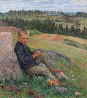 Nikolai Petrovich Bogdanov-Bel\'sky - Daydreamer