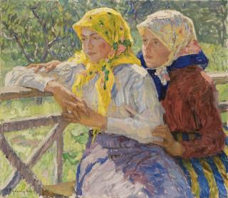 Nikolai Petrovich Bogdanov-Belsky - Latgalian Girls