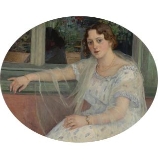 Nikolai Petrovich Bogdanov-Belsky - Russian The Young Beauty