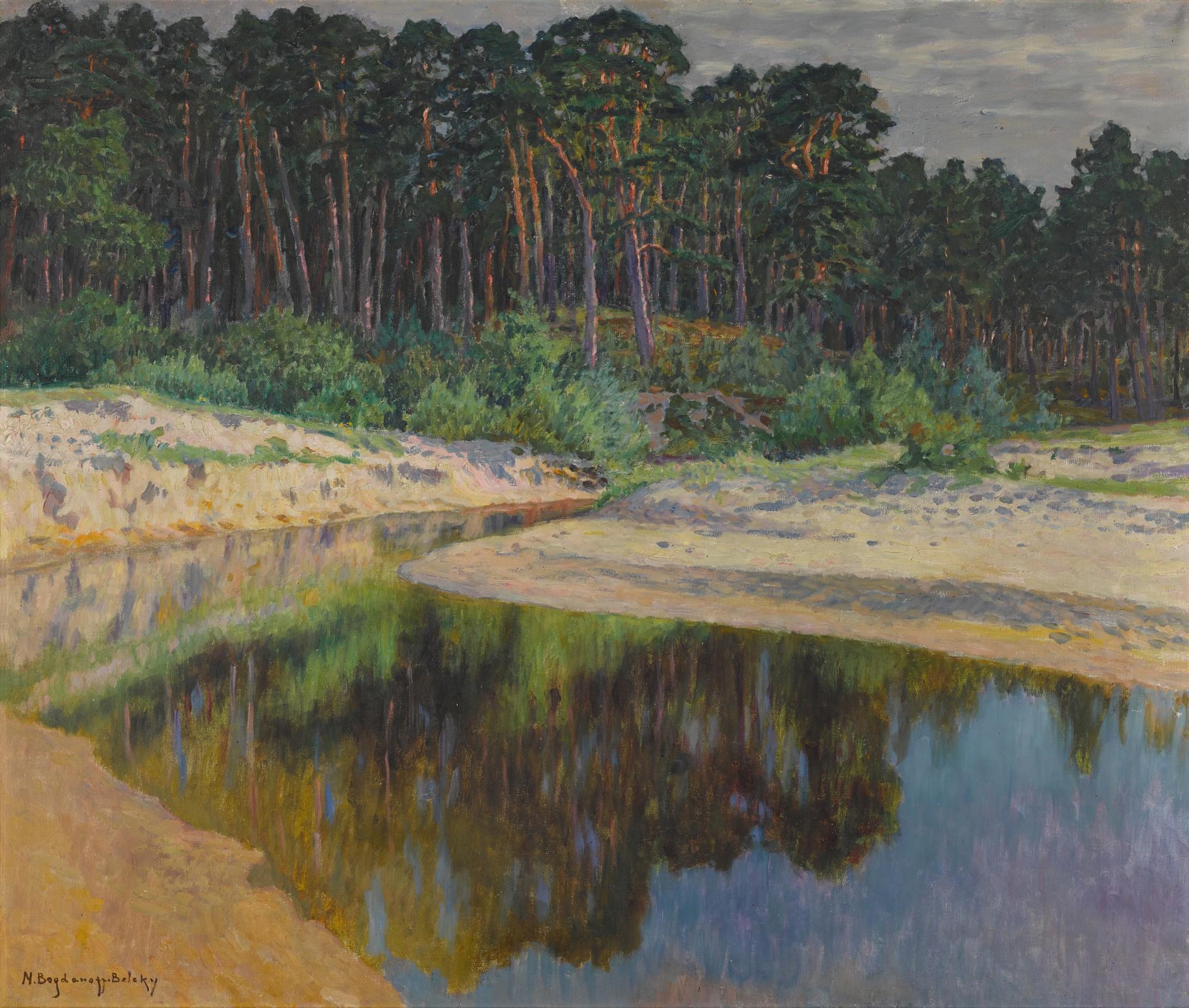 Nikolai Petrovich Bogdanov-Belsky - Sandy Riverbank