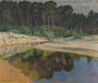 Nikolai Petrovich Bogdanov-Belsky - Sandy Riverbank