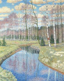 Nikolai Petrovich Bogdanov-Belsky - Springtime