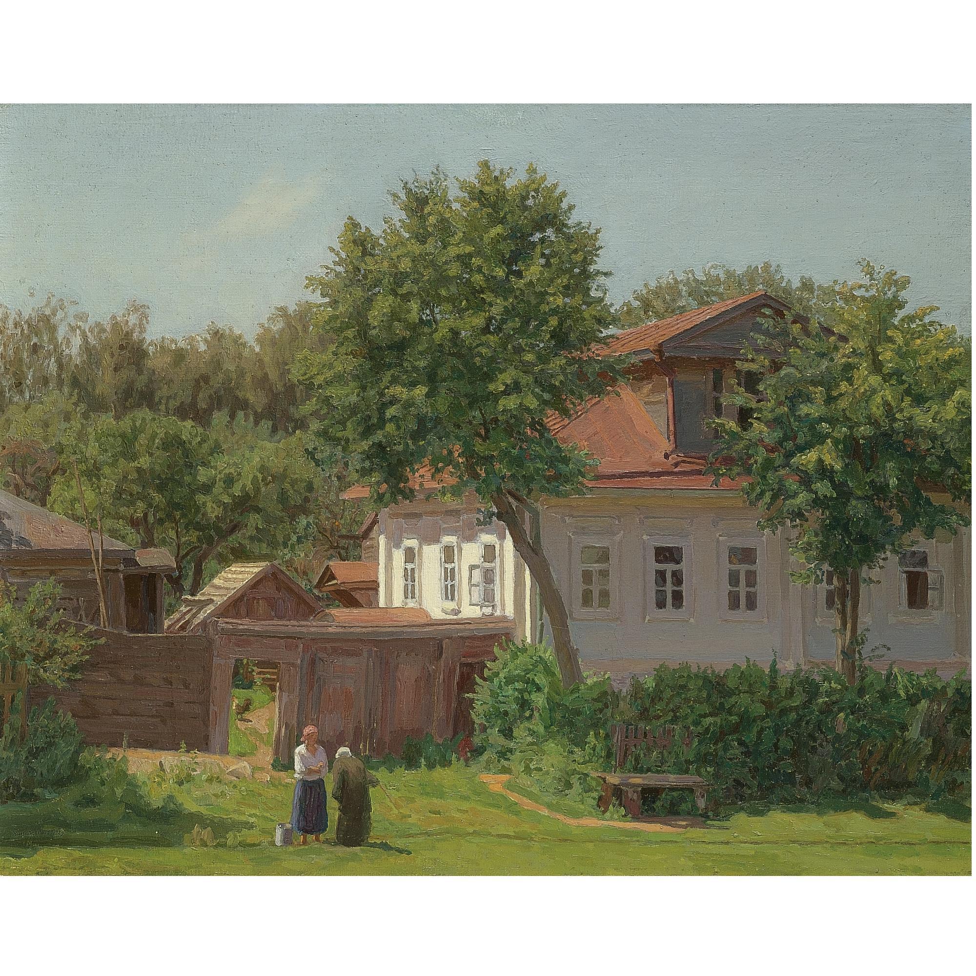 Nikolai Petrovich Krymov - Country House In Tarusa
