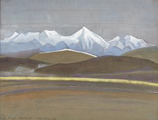 Nikolai Roerich - XIII Day, Ak-Tagh