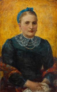 Nikolai Sergeevich Matveev - Portrait of a Russian lady